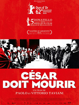 affiche César doit mourir w
