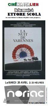 Flyer La nuit de varennes