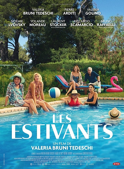 affiche les estivants